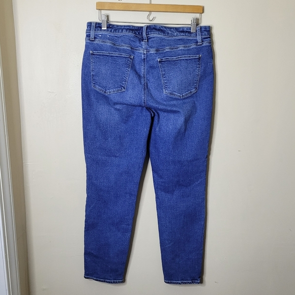 Talbots Slim Ankle Jeans In Culver Wash Womens Size 10 - Picture 3 of 7